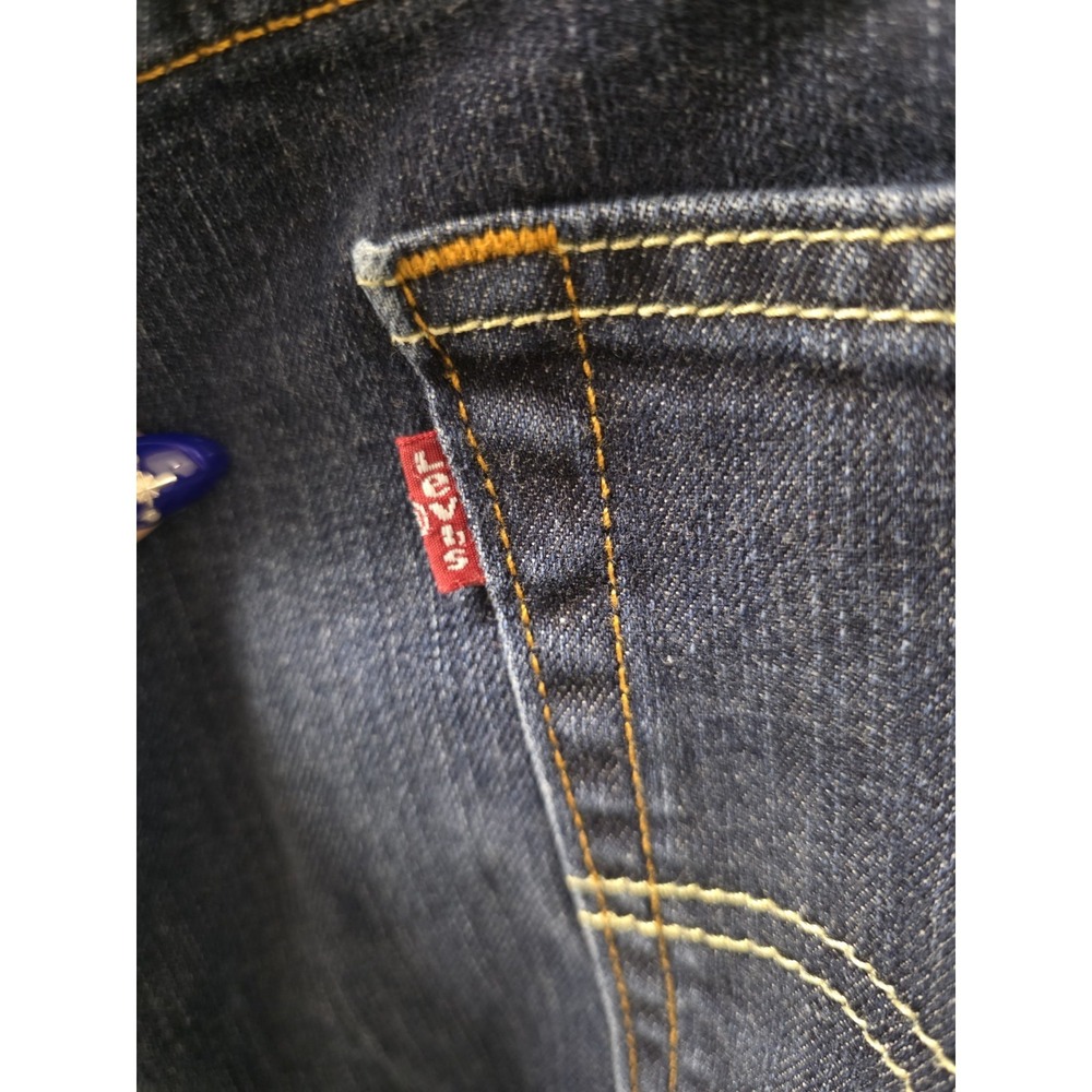 Levi's‎ 541 Athletic Fit Men's Dark Wash Jeans Size 40x32 Tapered Stretch Denim - Picture 6 of 8